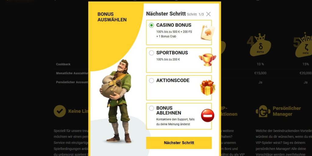 Zet Casino Free Spins